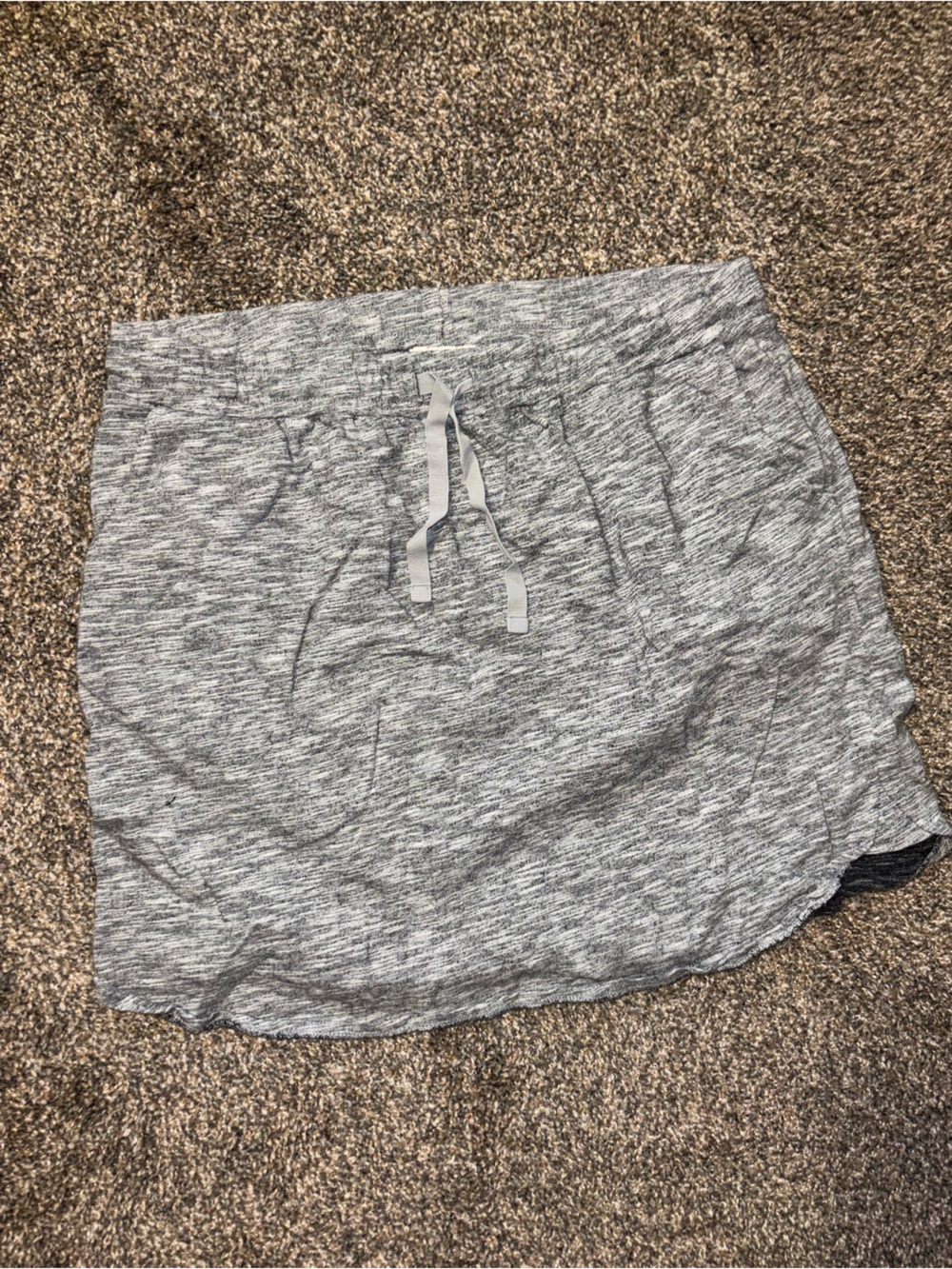 Merona Gray Heather Athletic Skirt